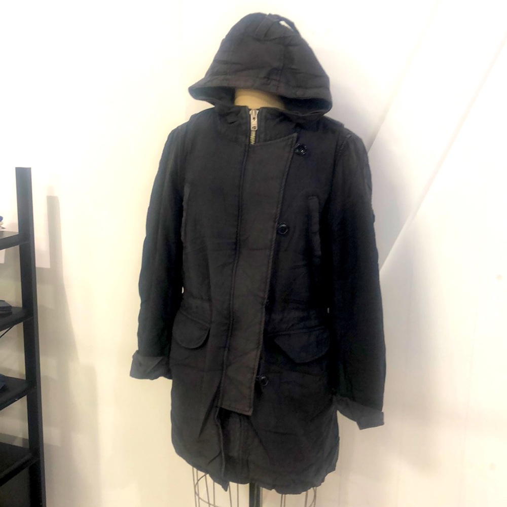 COH removable fleece lined army jacket. ** sun faded **